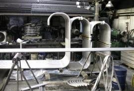 Curvado de tubería Ø42,16 x 6,35 calidad ALLOY 800HT para Schmidt-Clemens Spain, S.A.